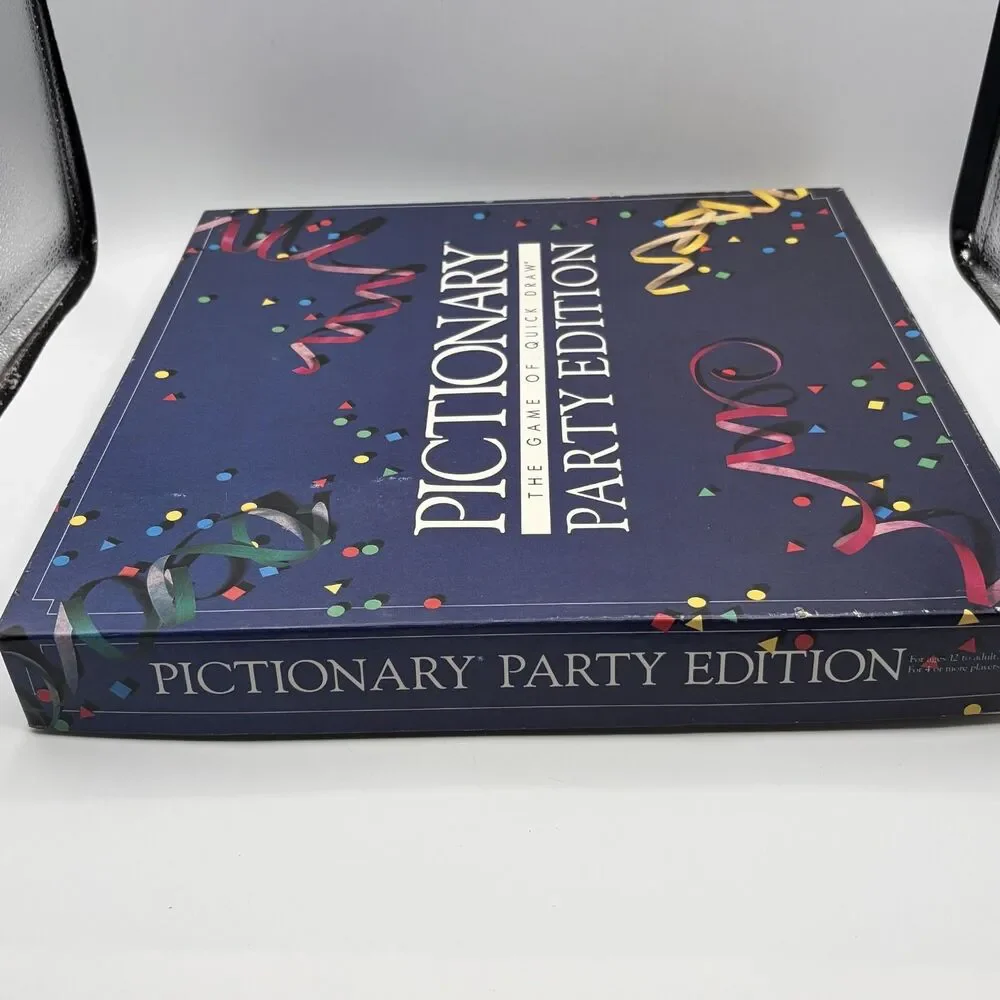 Pictionary Party Edition Vintage (1989) Board Game Made In USA